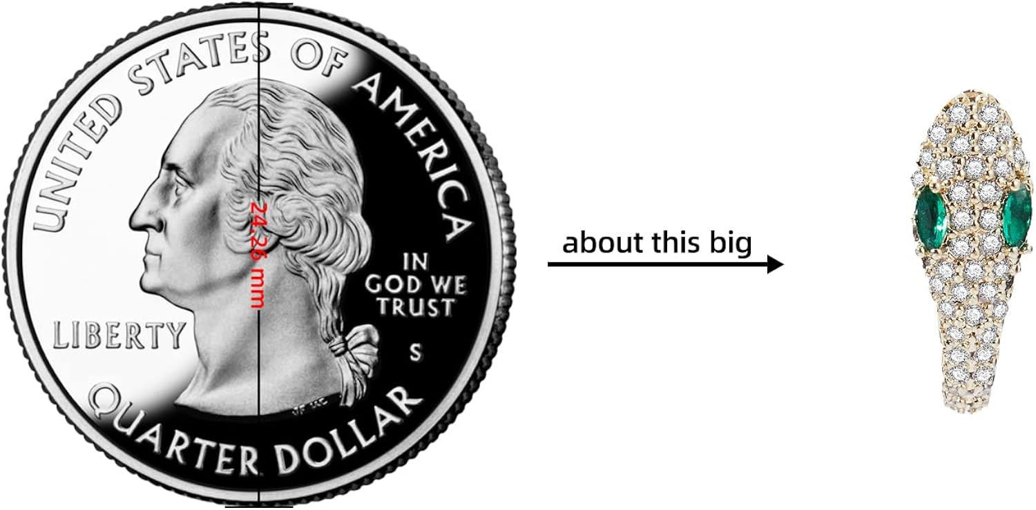 Miniatura 4 de Snake EarringsHyperallergic Snake Earrings for WomenDainty Huggie Hoop EarringsCool Snake EarringsCute Snake Dangle Earrings for Women Gift Ma