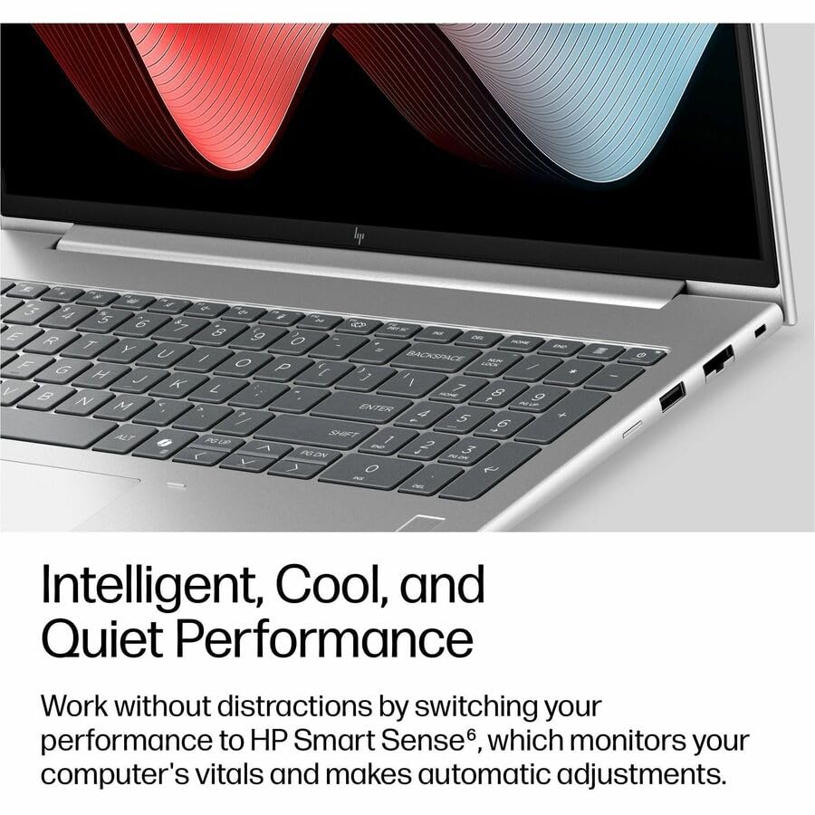 Image of HP EliteBook 6 G2a 16 inch Copilot+ PC Notebook - WUXGA - AMD Ryzen AI 5 PRO Ryzen AI PRO 400 435-16 GB - 256 GB SSD - English Keyboard - Pike Silver Aluminum - AMD Chip - 1920 x 1200 - Windows 11 - - I