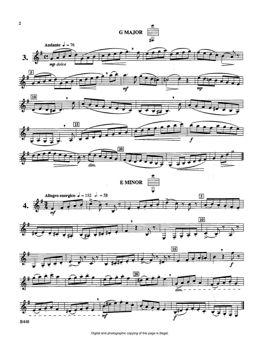 Melodious and Progressive Studies, Book 1. Solo pour Clarinette.