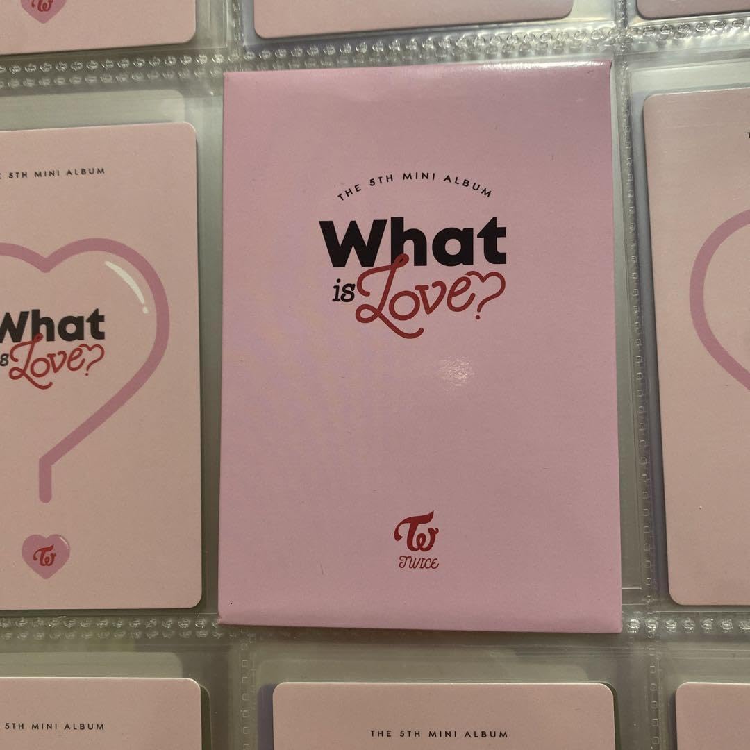 Amazon.co.jp: TWICE What is Love？ 初回限定特典トレカ 10枚セット