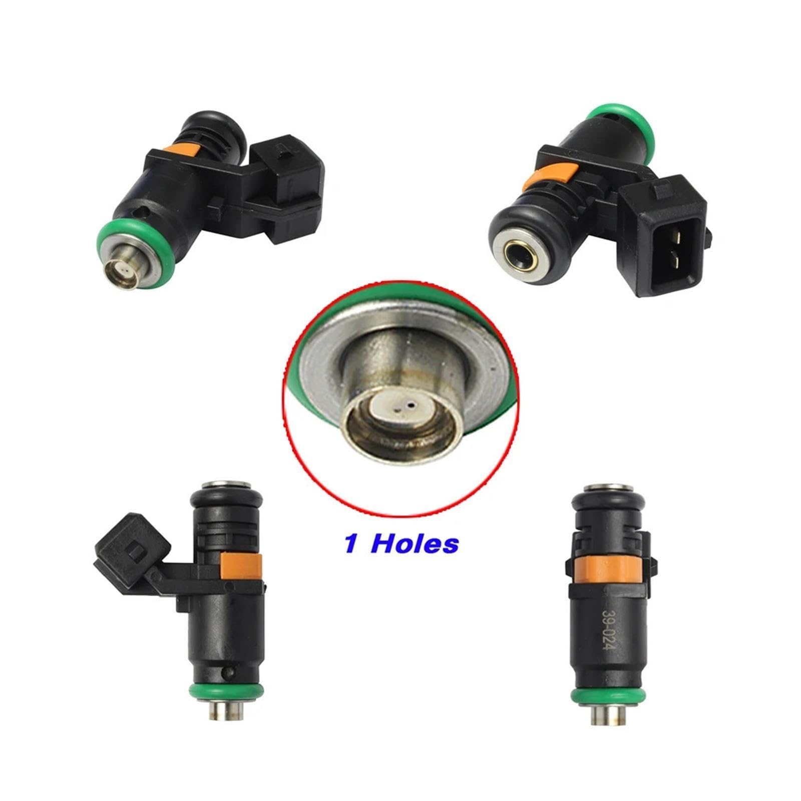 boquilla de inyector de combustible Para 200 Para GP125/GP2-150 Para DINK180 Para VP125 Para CUE100 Boquilla inyector combustible repuestos para inyectores de combustible de automó(1 holes)