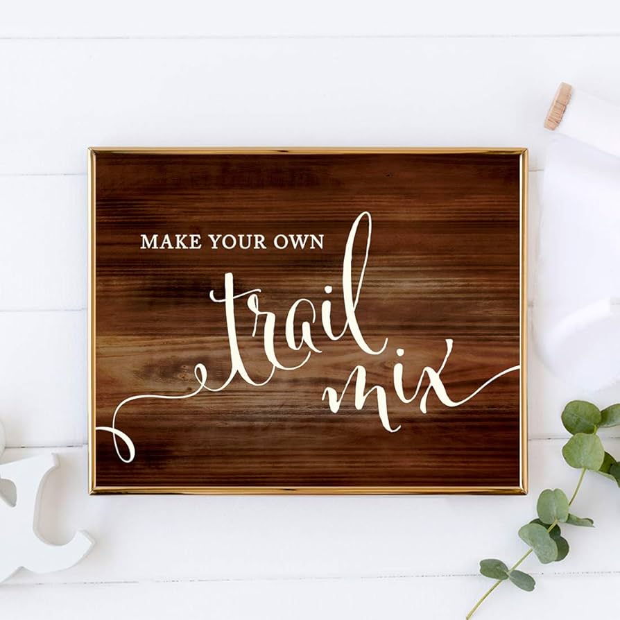 andaz-press-wedding-party-signs-rustic-wood-print-8-5x11-inch-make-your-own-trail-mix-reception-table-sign-1-pack-food-station-signage-for-fall-autumn-birthday-party-unframed-trail-mix-bar-sign-home-kitchen-amazon-com for Trail Mix Bar Sign Printable Free Andaz Press Wedding Party Signs, Rustic Wood Print, 8.5X11-Inch, Make Your Own Trail Mix Reception Table Sign, 1-Pack, Food Station Signage For Fall Autumn Birthday Party, Unframed Trail Mix Bar Sign : Home & Kitchen - Amazon.com for Trail Mix Bar Sign Printable Free