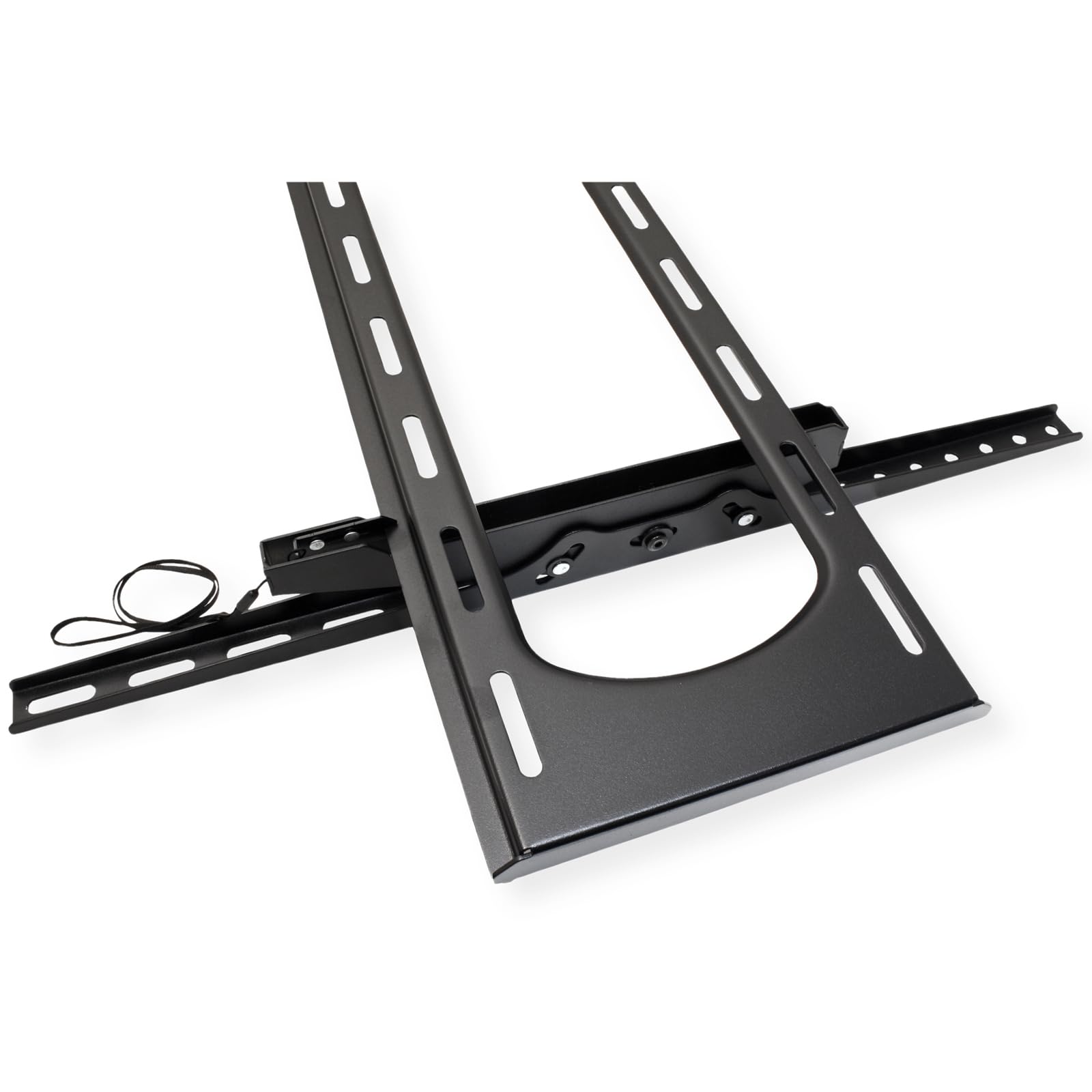 VALUE Supporto da parete per TV, 80 mm, inclinabile, 304,8 cm, 120 kg, nero