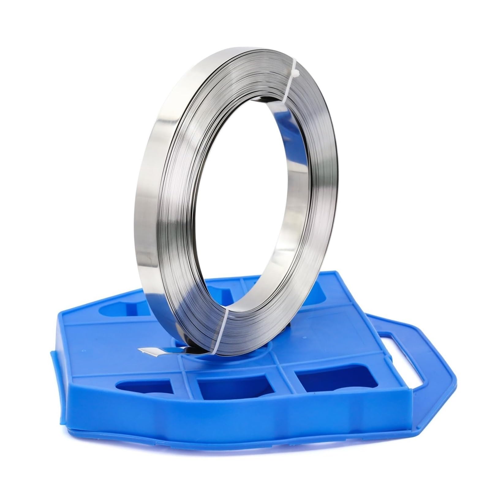 Flejado de acero inoxidable de 19 mm ideal para instalacion de senales en zonas urbanas