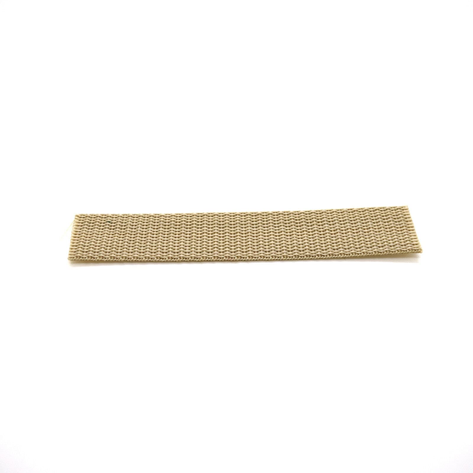 10 metres of 25 mm / 1 in Beige [307] Heavy Duty Polypropylene Webbing Strap Tape for Rucksack, Backpacks, Luggage/Cargo Strapping, Belts