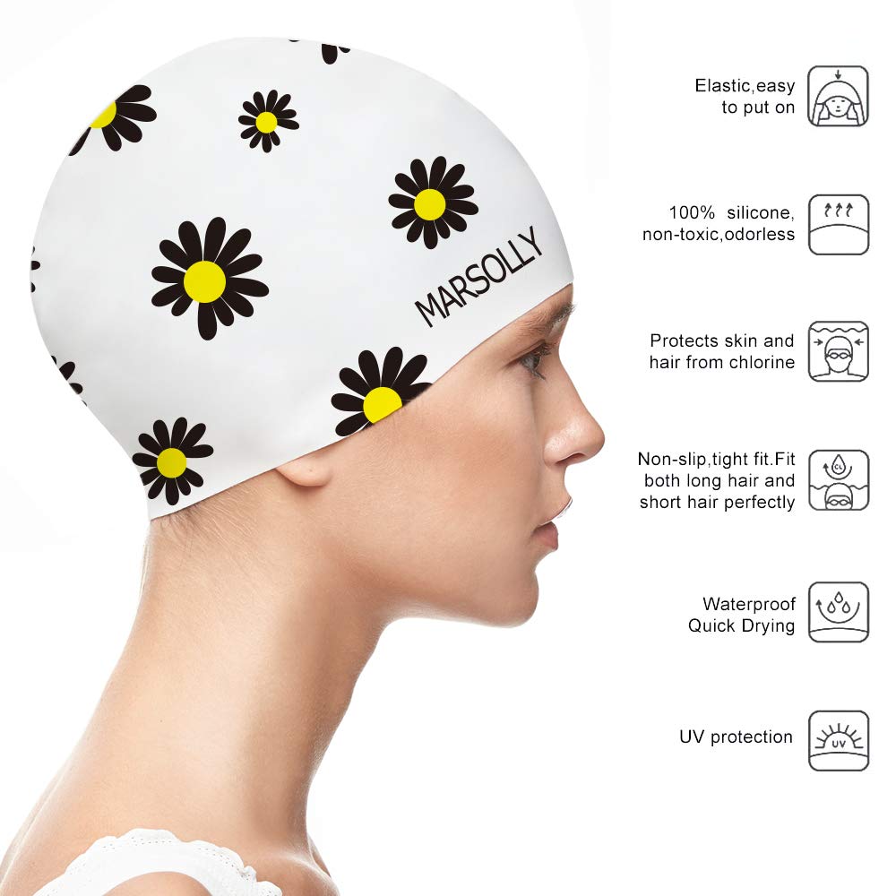 Hayaww Bonnet De Bain Premium ImperméAble De Haute Qualité Pour Femmes Hayaww Bonnet De Bain Premium ImperméAble De Haute Qualité Pour Femmes