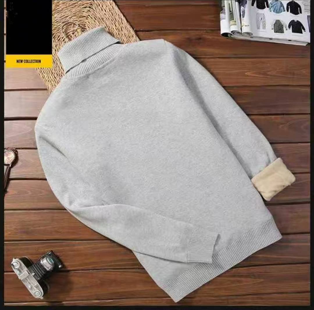Maglione Uomini Macile Altenza Altente Trendio Preso Caldo Autunghio E Miglio Inverno-Light Grey,3XL