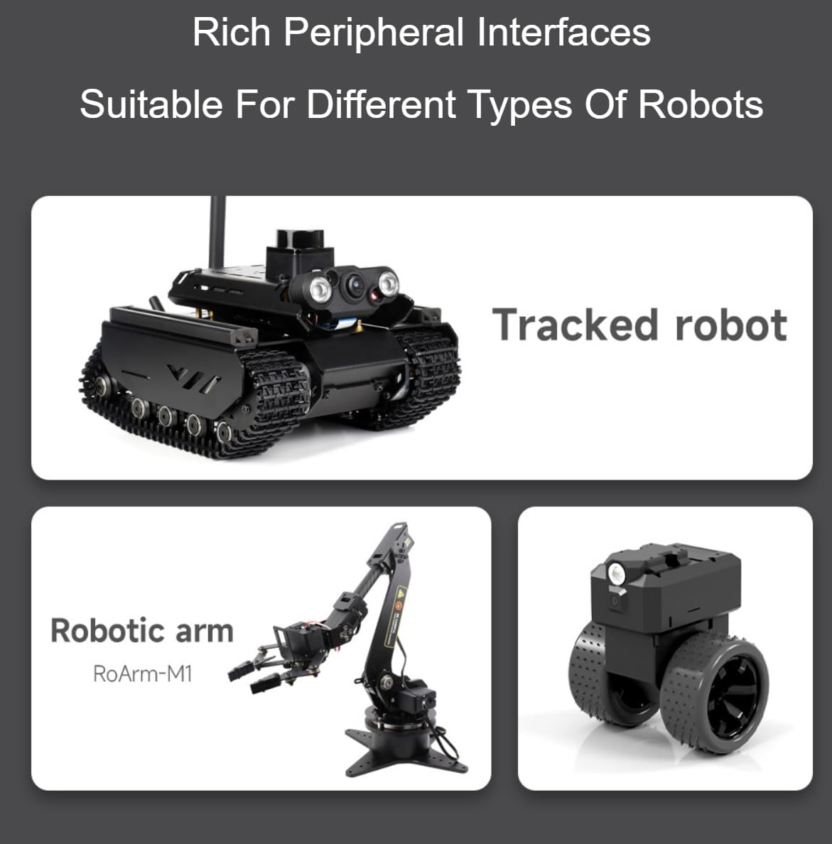 TUOPUONE General Driver Board Compatible with Raspberry Pi and Jetson Nano for Robots Based on ESP32 Multi-Functional Supports Multi-Communication Functionalities