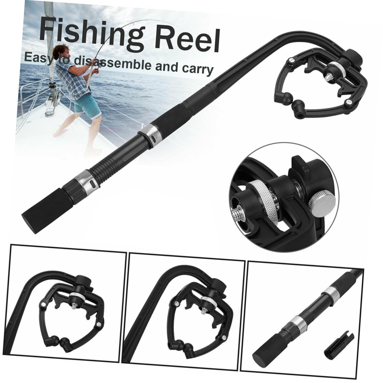KOMBIUDA Accesorio De Enrollado De Línea De De Línea Compacto para Carretes y Baitcasting