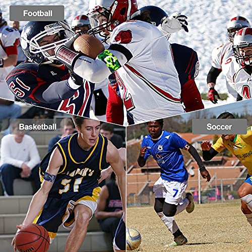 Yasmous Fascia per Capitano 3 Pezzi Multicolor