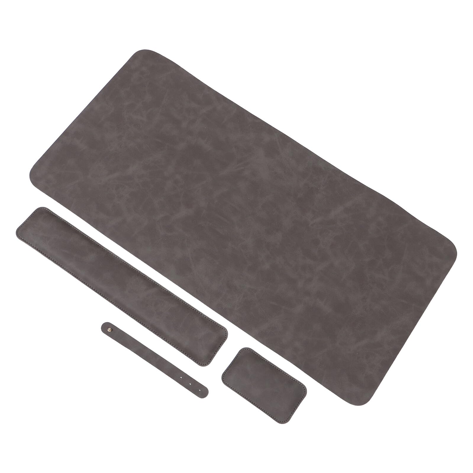 NUOBESTY Set Poggiapolsi per Tastiera e Mouse da Gioco 70X35 CM Tappetino Ergonomico Antiscivolo in Materiale Resistente Protezione Polso da Scrivania per Uso Ufficio e Gaming