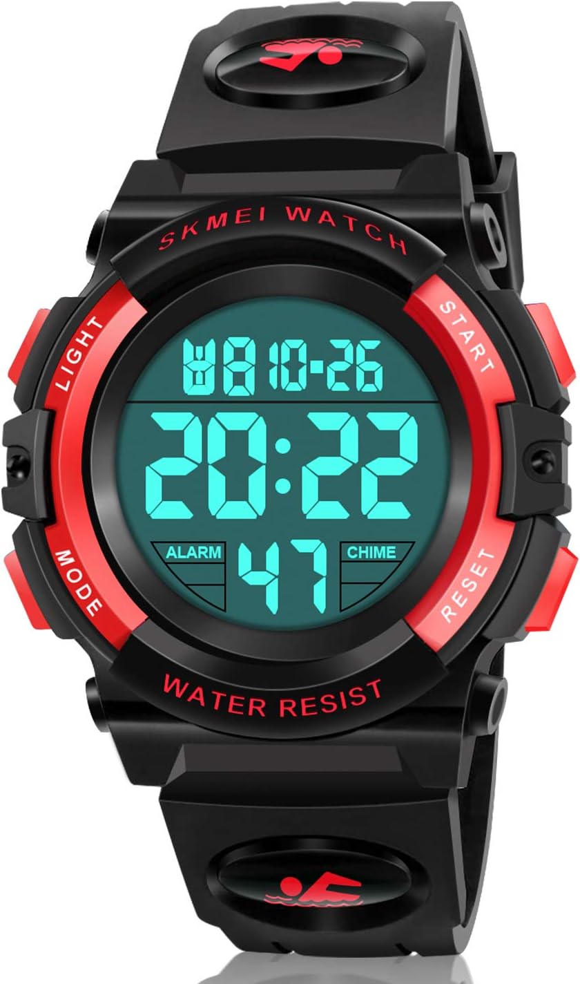 ATIMOLED 50M Waterproof Kids Digital Sport Watch - Kids Gifts