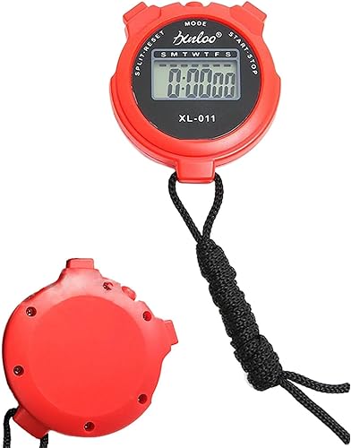 Cronómetro deportivo  Temporizador digital de cuenta regresiva portátil  2.8 x 2.6 pulgadas cronómetro digital  Cronómetro con pantalla grande,