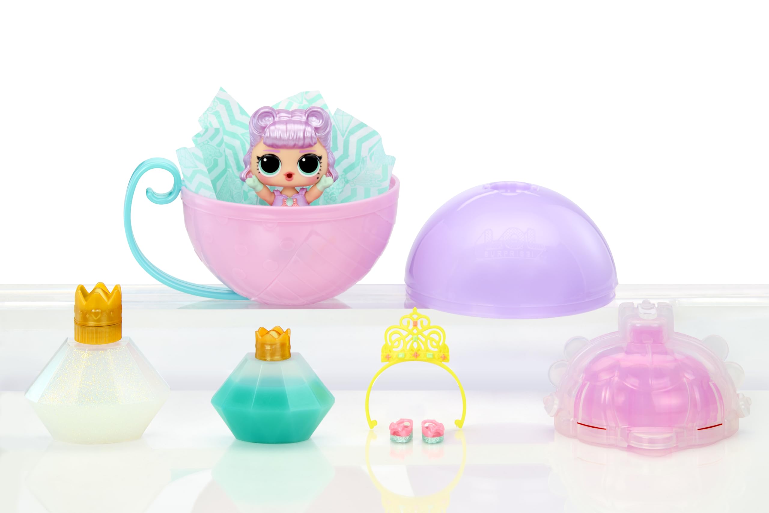 L.O.L. Surprise! Princess Tots - Includes 1 Doll, Blind Packaging, Comes with 2 Colours to Create a Princess Dress, Collect All 8 Dolls - Image 2