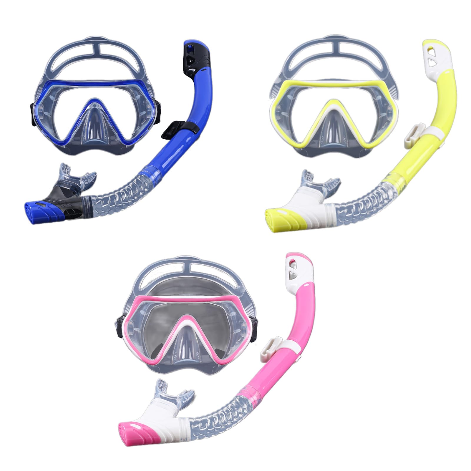 Equipo de esnórquel para buceo, esnórquel, gafas antivaho, gafas para piscina, esnórquel