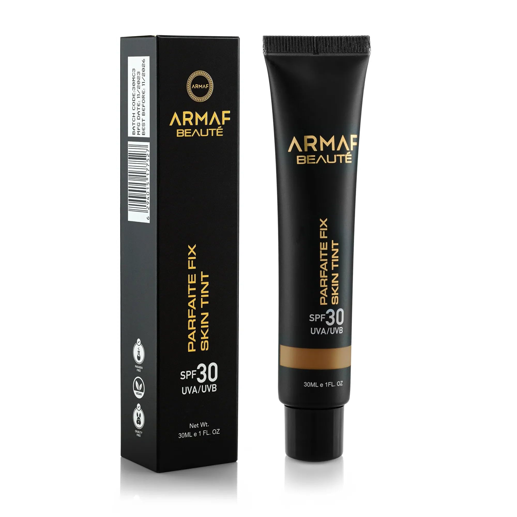 Armaf Beaut Parfaite Fix - Skin Tint Tinted Moisturizer with Spf 30 For Sun Protection Semi Matte Finish