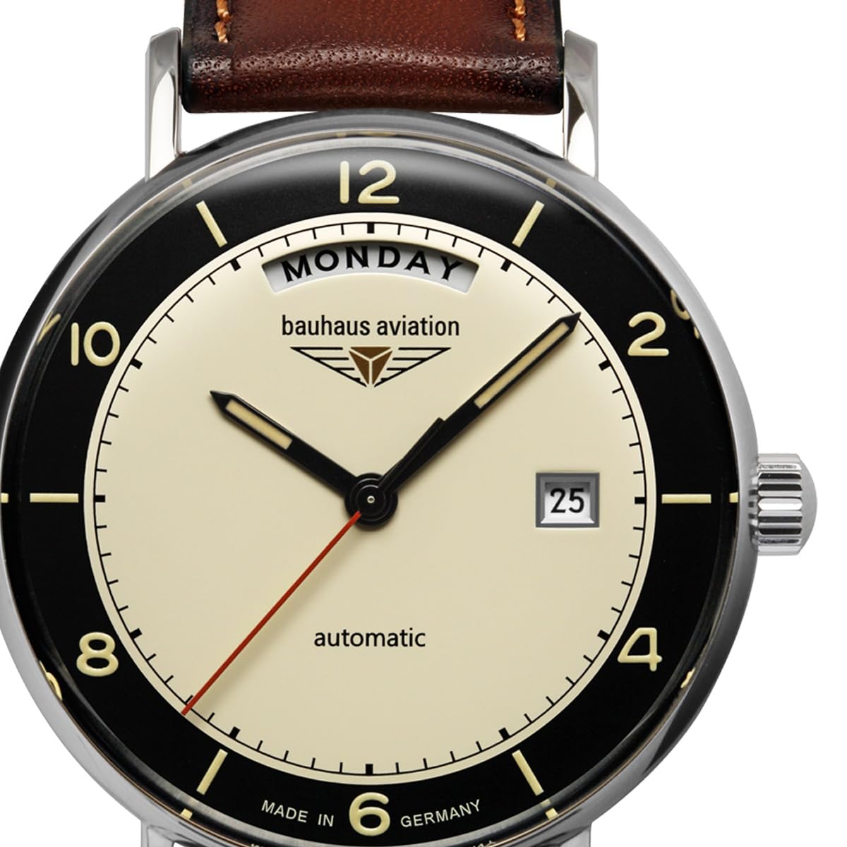 Bauhaus Aviation Vintage Pilot, Automatik, 24622