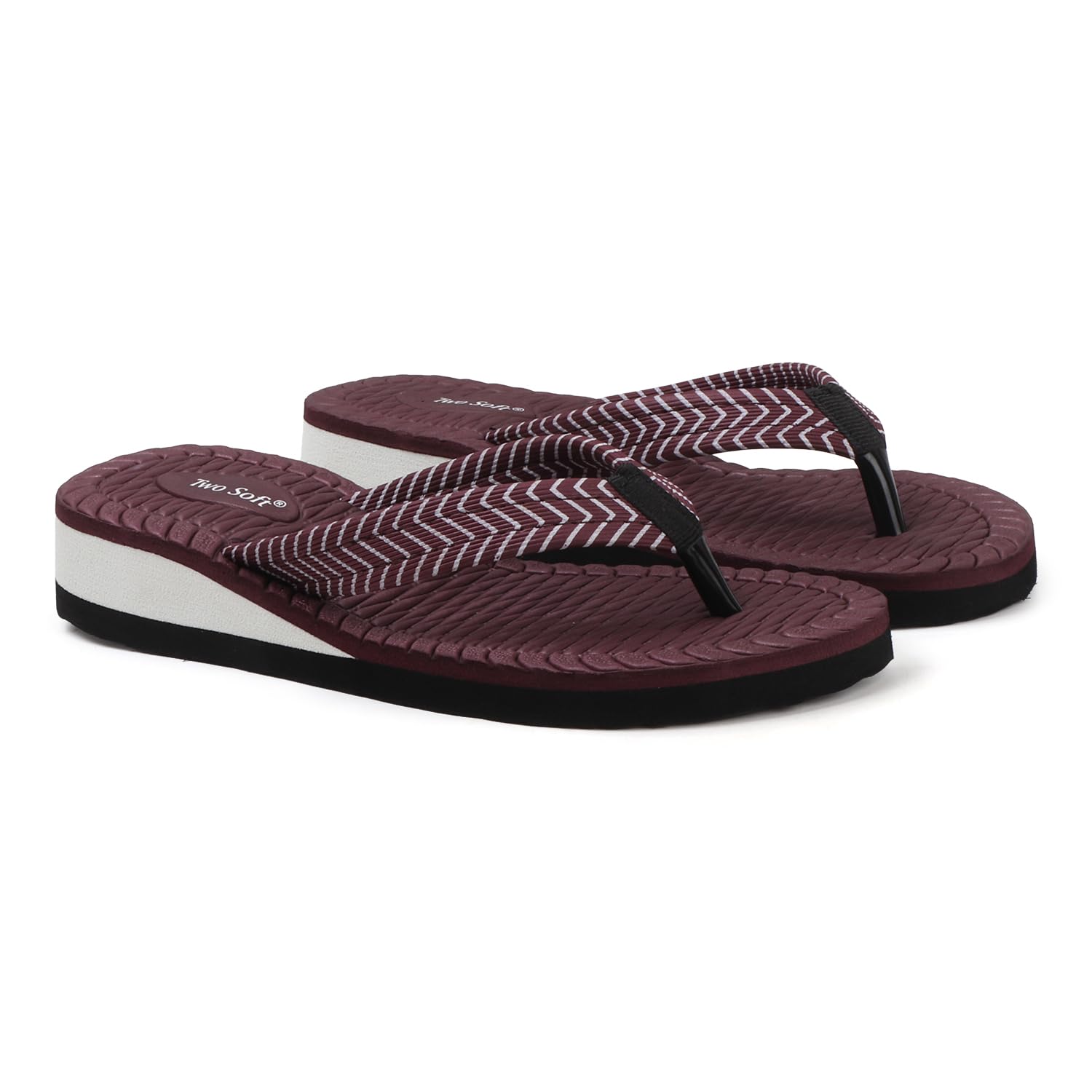 twosoft Women Stylish Comfortable Slipper Lightweight extra soft Dailywear Slippers-picture-39