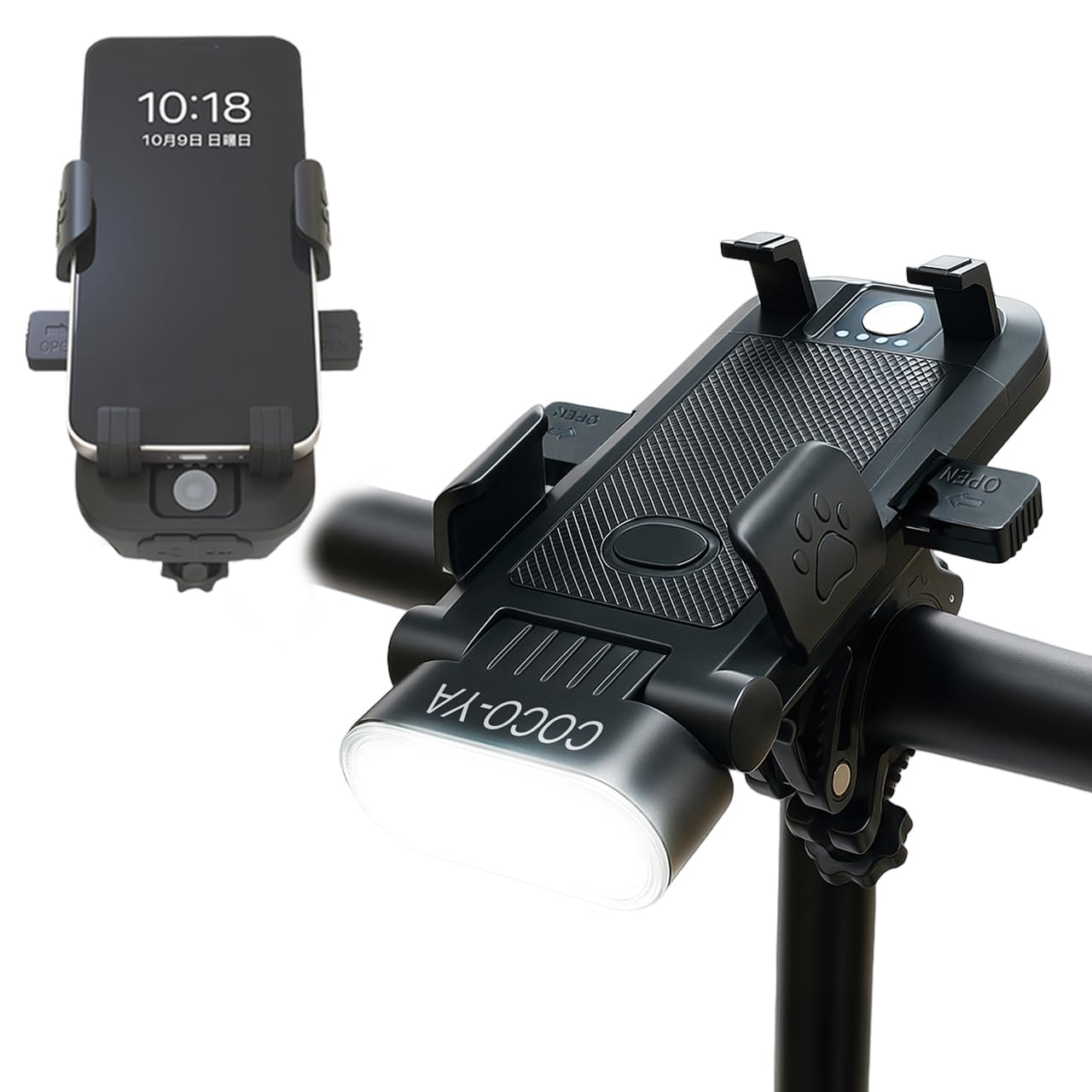 Amazon | COCO-YA オリジナル 自転車ライト 日本のブランド 130