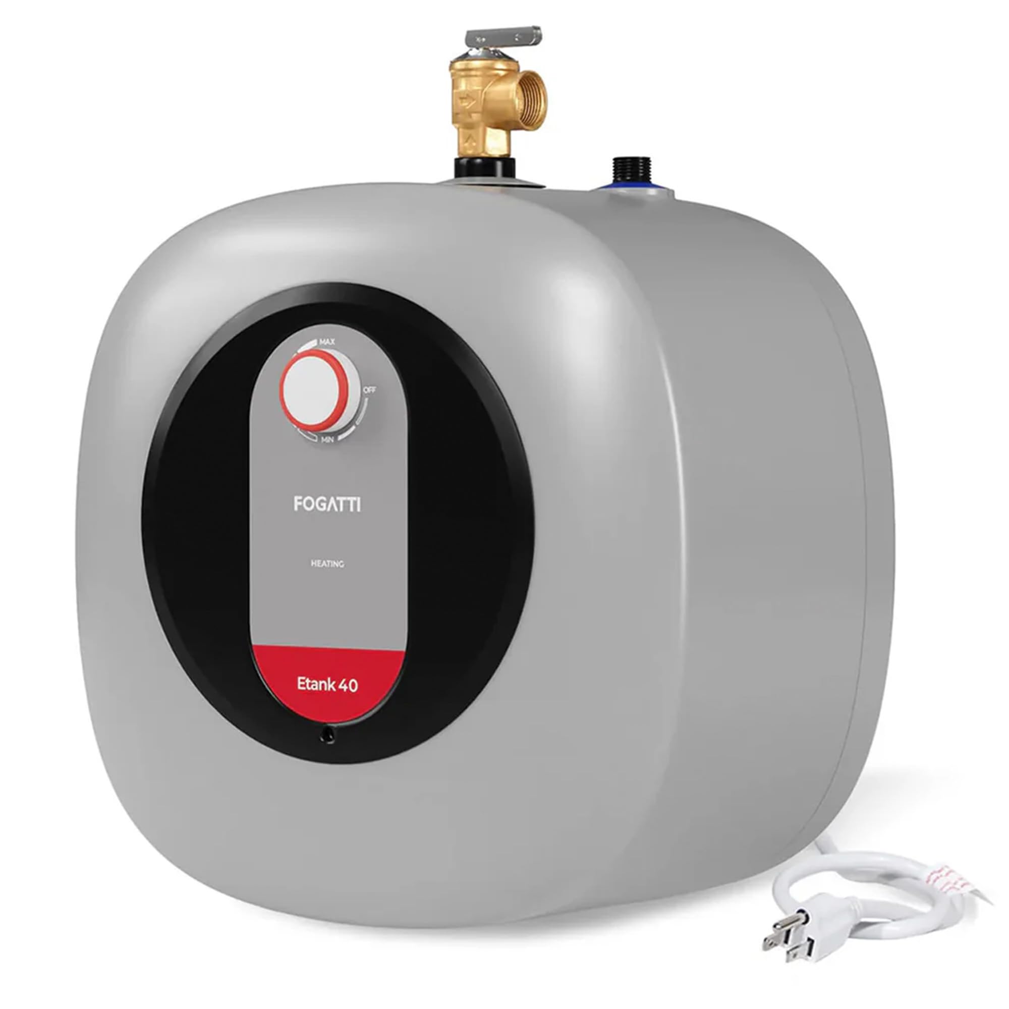 Electric Mini Tank Water Heater, 4.0 Gallon Point of Use Instant Hot Water Heater 120V 1440W, Food Truck Water Heater, Under Sink, Wall or Floor Mounted, Easy to Install