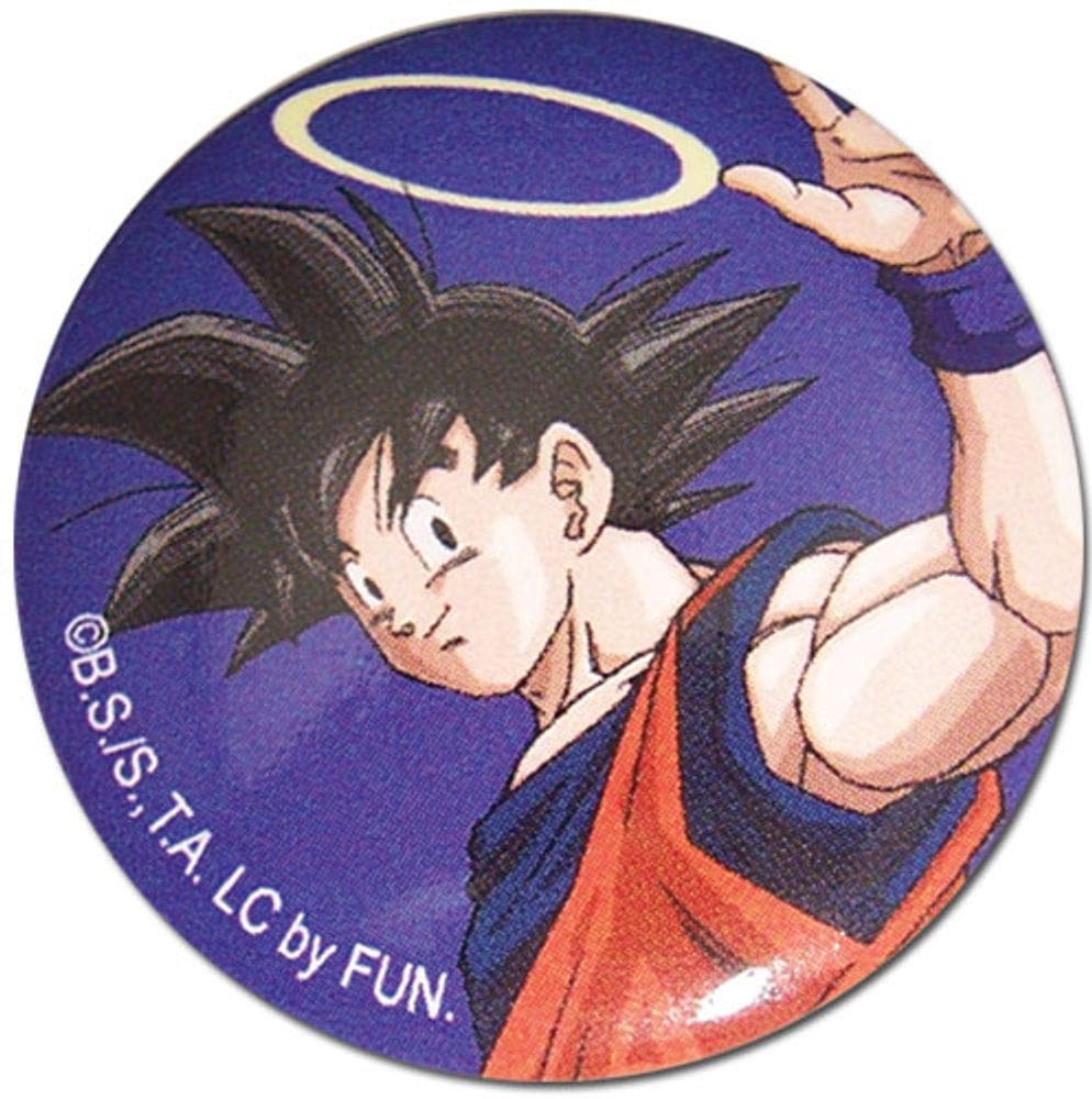 ピンズ・ピンバッジ・缶バッジ Dragonballsuper button goku gokou SSGSS Amazon.com: Dragon Ball Z- Goku with Halo Button