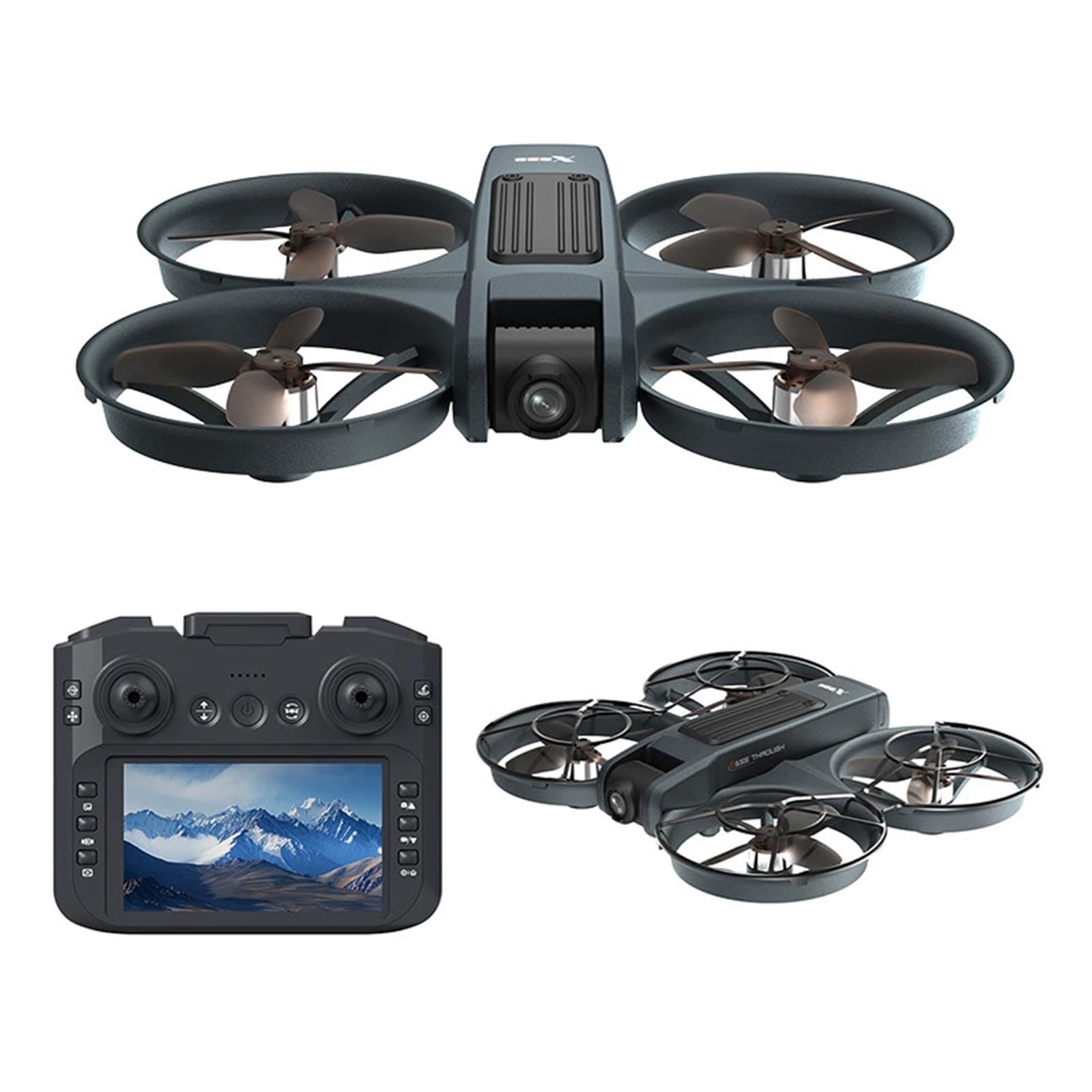 X226 Drone Profesjonalna kamera 4K z ekranem Pilot zdalnego sterowania 5G WiFi FPV UAV Bezszczotkowy optyczny przepływ Optyczny Hover RC Quadcopter