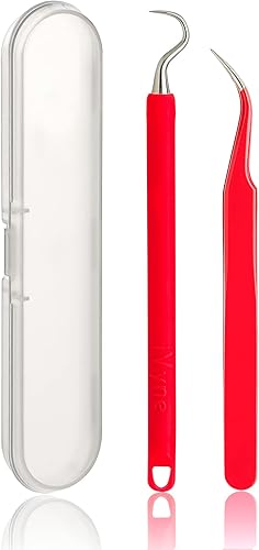 iVyne 2 herramientas de deshierbe de silicona para Cricut de vinilo con pinzas de manualidades y herramienta de deshierbe para vinilo, kit de