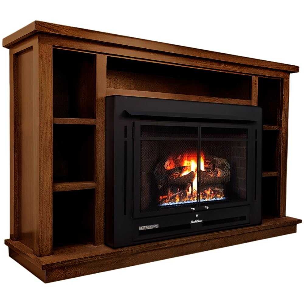 Amazon.com: Buck Stove Dark Oak 34 ZC Manhattan | 33,000 BTU
