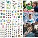 Produktbild MMTX Tattoo Kinder Set, 200 Stück Temporäre Tattoos Monster Dinosaurier PiratenWasserdicht Aufkleber für Kinder Party Mitgebsel Kindergeburtstag Geschenktüten Spielen Piraten Party Zubehör(15 Blätte)