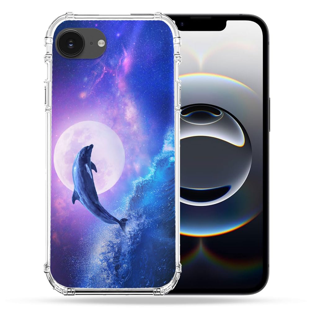 Coque Iphone 16e Dauphin pour emporter l'océan partout