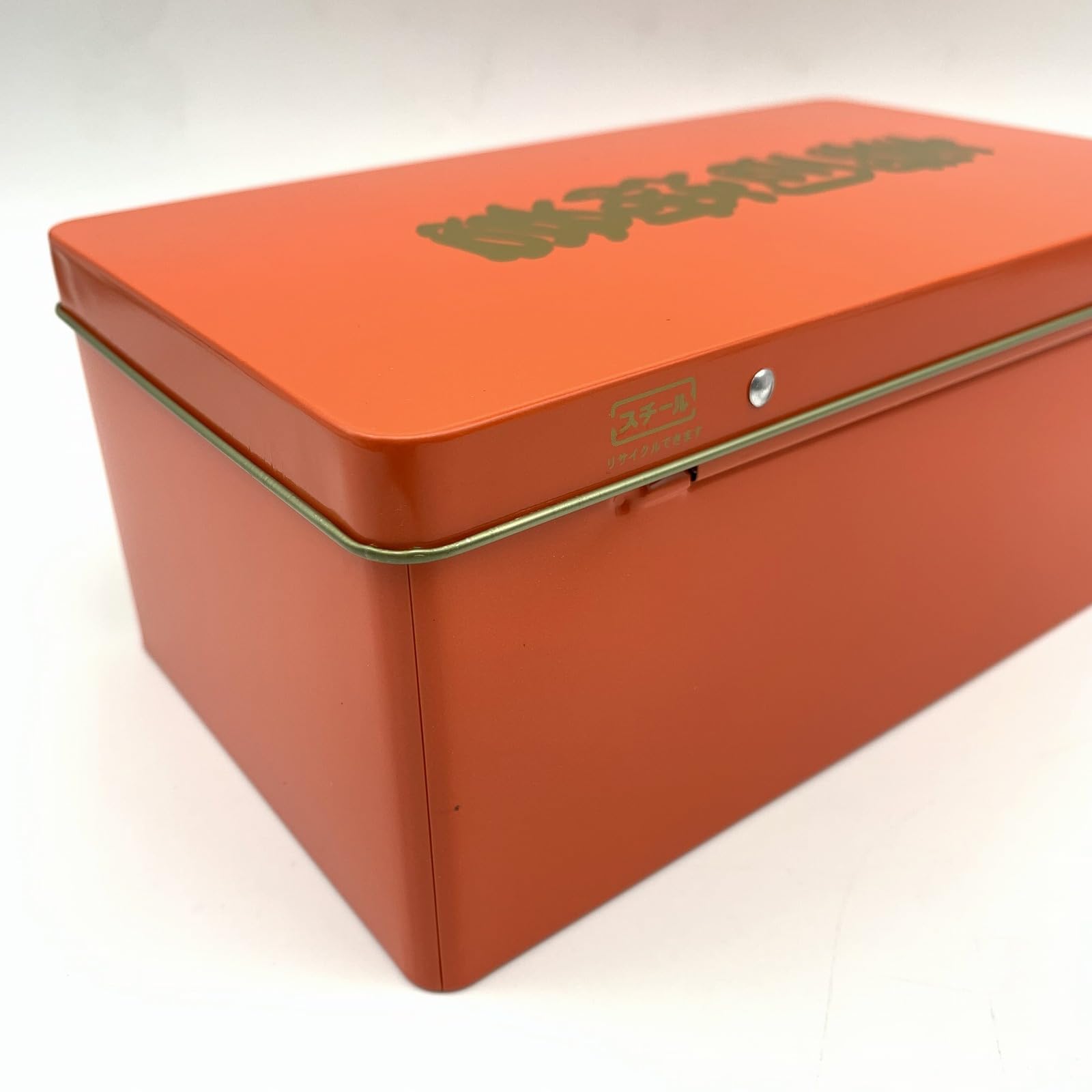 昭和レトロ　茶葉入れ　葉っぱケース　保存缶　海苔缶　当時物　デッドストック　希少 Amazon｜味匠七福屋 海苔ケース 海苔 保存缶 食品保存缶 朱色 海苔缶