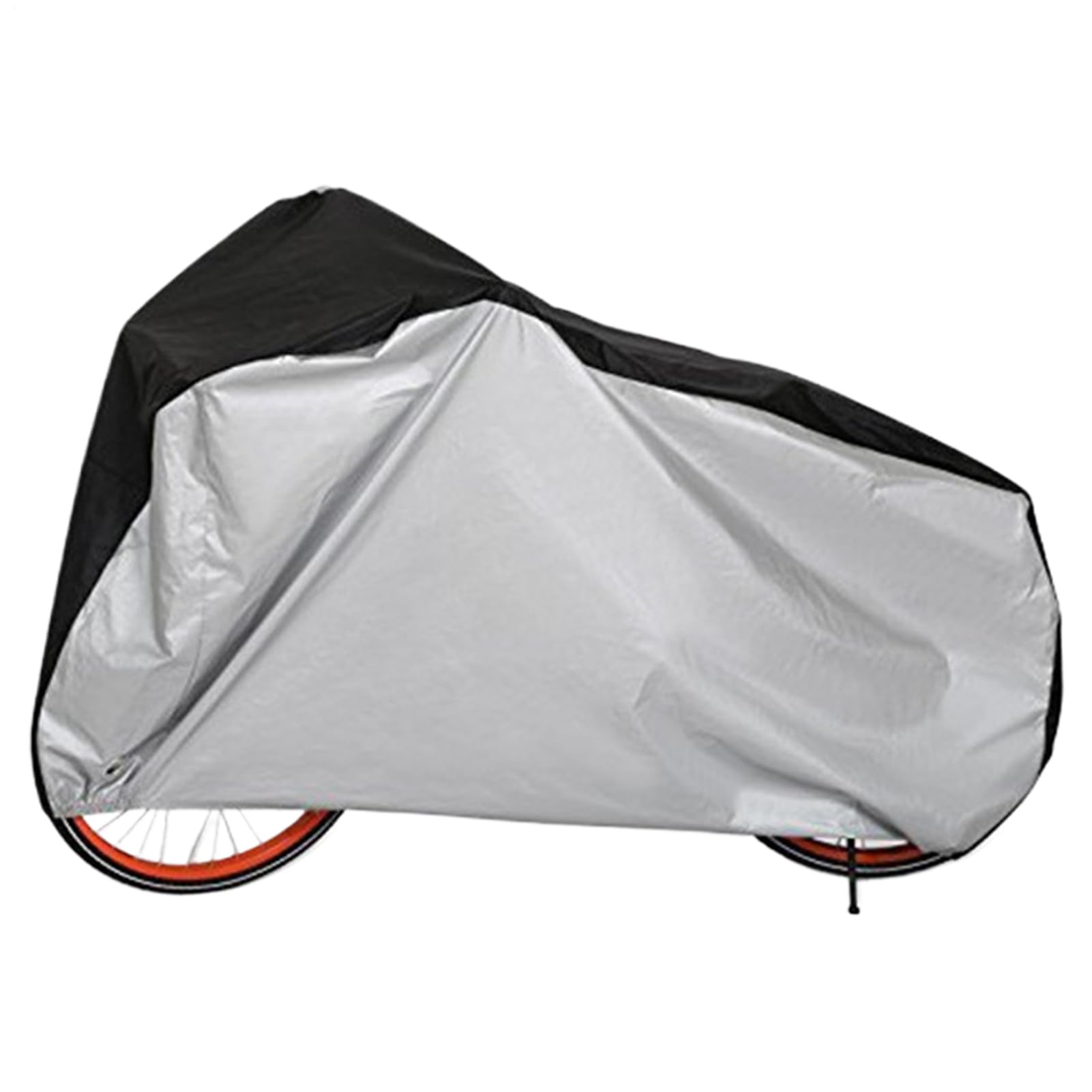 Protector de bicicleta para almacenamiento al aire libre con aislamiento de polvo