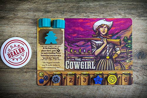 Tiny Epic Western Standard Edition juego de mesa miniatura 7
