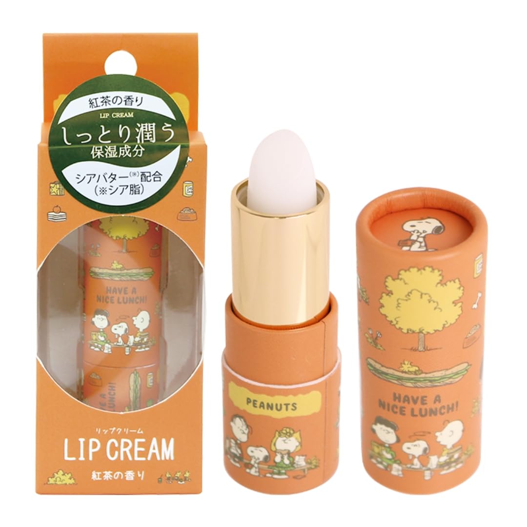Amazon.co.jp: キャラクター スヌーピー リップクリーム 3.2g 紅茶の