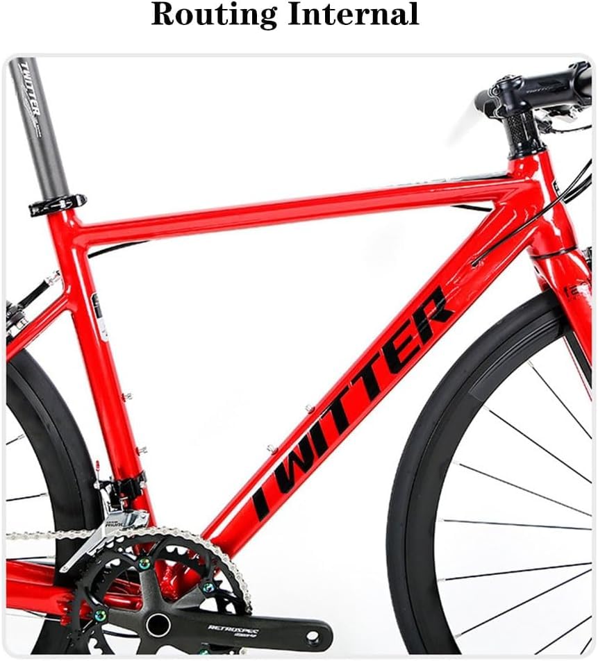 Cadre de vélo de route léger 52cm pour assembler votre propre vélo de course - 5