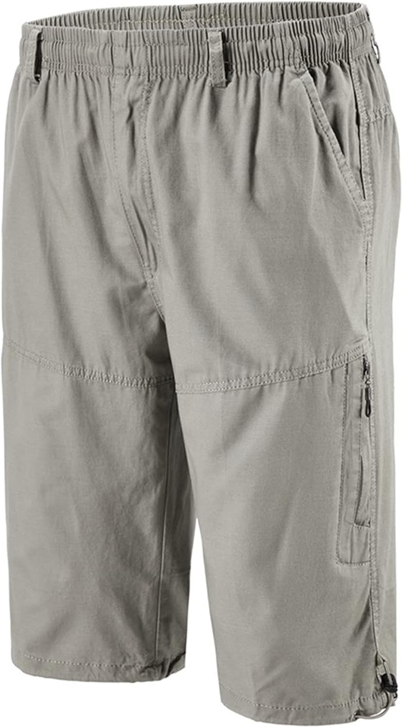 Ymosrh Men's Shorts Casual Quick Dry Shorts Lightweight Stretch Indoor Outdoor Shorts for Men