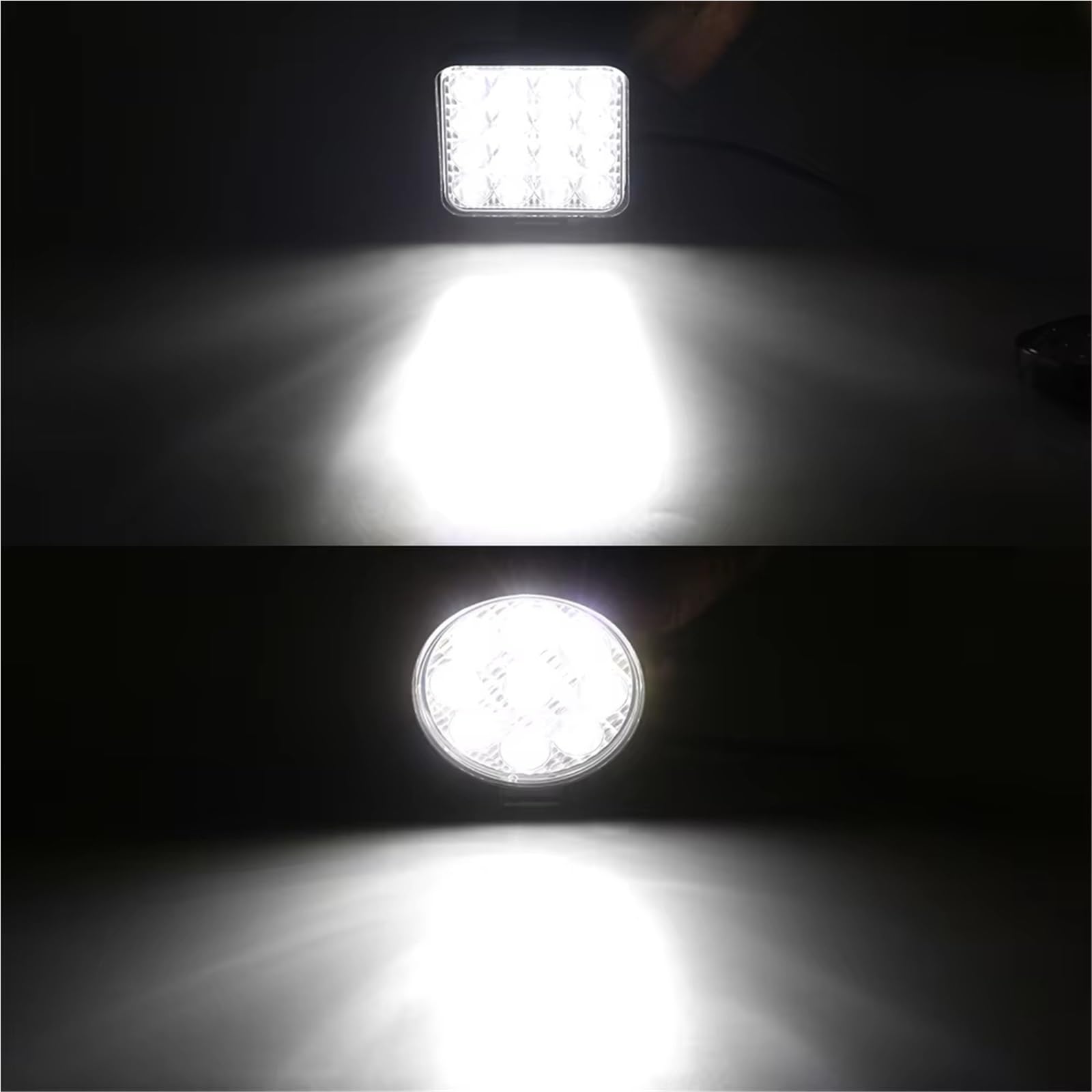 12V Y 24V Foco LED Trabajo Pequeño 42W Faros