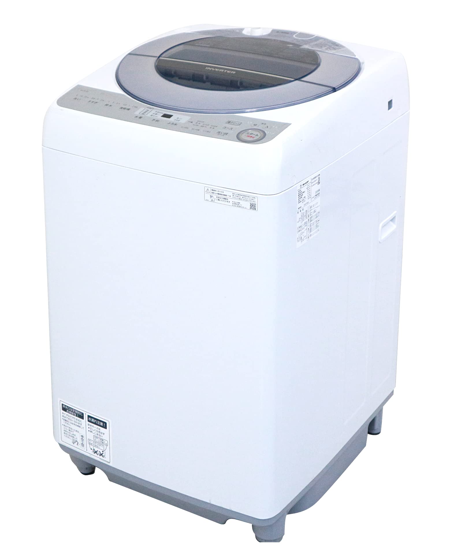 全自動洗濯機 SHARP ES-GV10C-T 10kg 2019年製