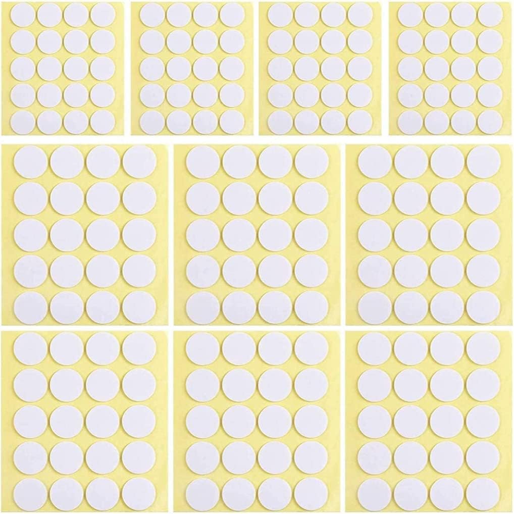 Goodern Candle Making Stickers - Heat Resistant, Double-Sided, Adhere Steady in Hot Wax - 400pcs