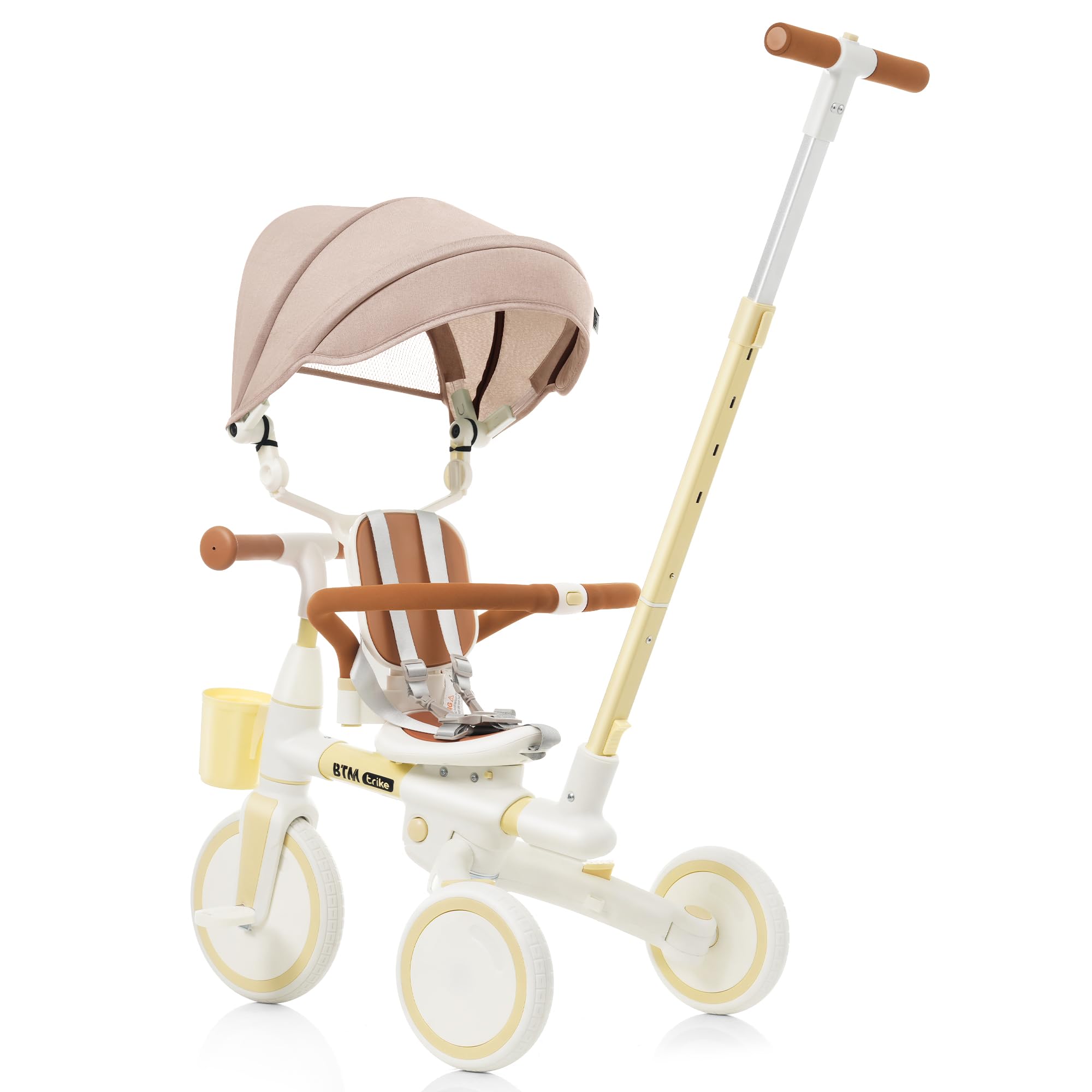 Amazon.co.jp: 7in1，子供用多機能三輪車,リヤカーです，手押し棒