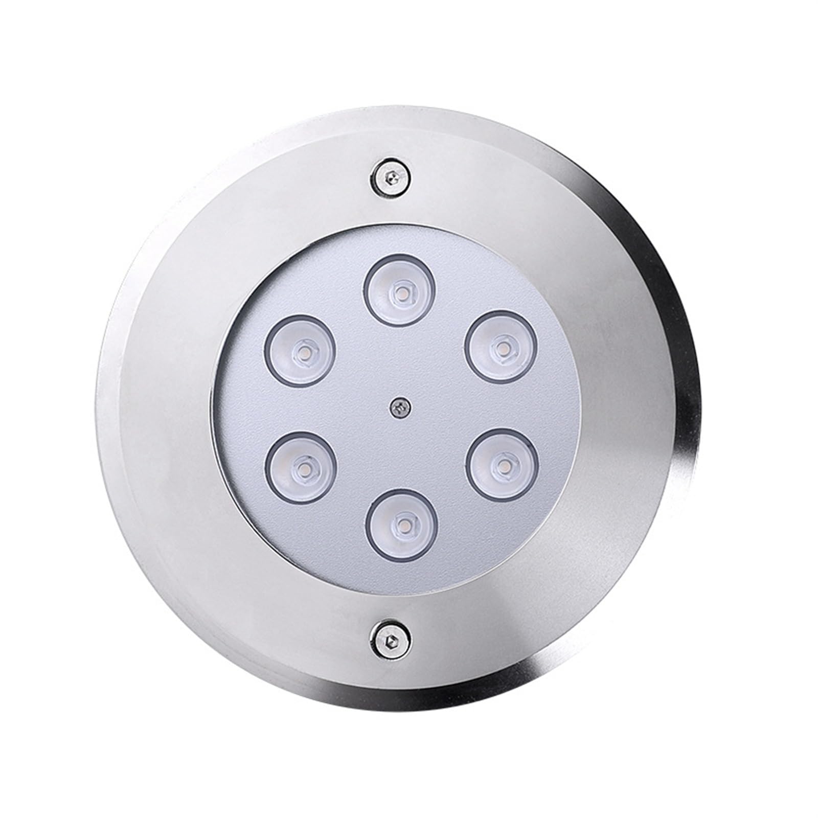 Lumières de piscine, Projecteur LED sous-marin intégré for piscine, éclairage d'extérieur enterré, classe IP68, 12 V, étanche, en acier inoxydable(blanc)