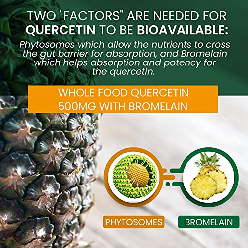 Moxyvites MV001 Quercetin With Bromelain 500Mg Supplement thumb #1
