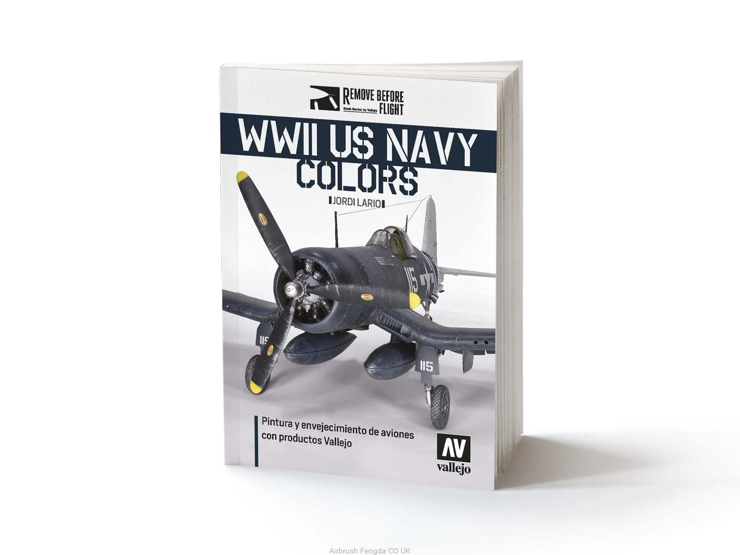 Vallejo 120116 775024 Book: US Navy Colours WWII, English