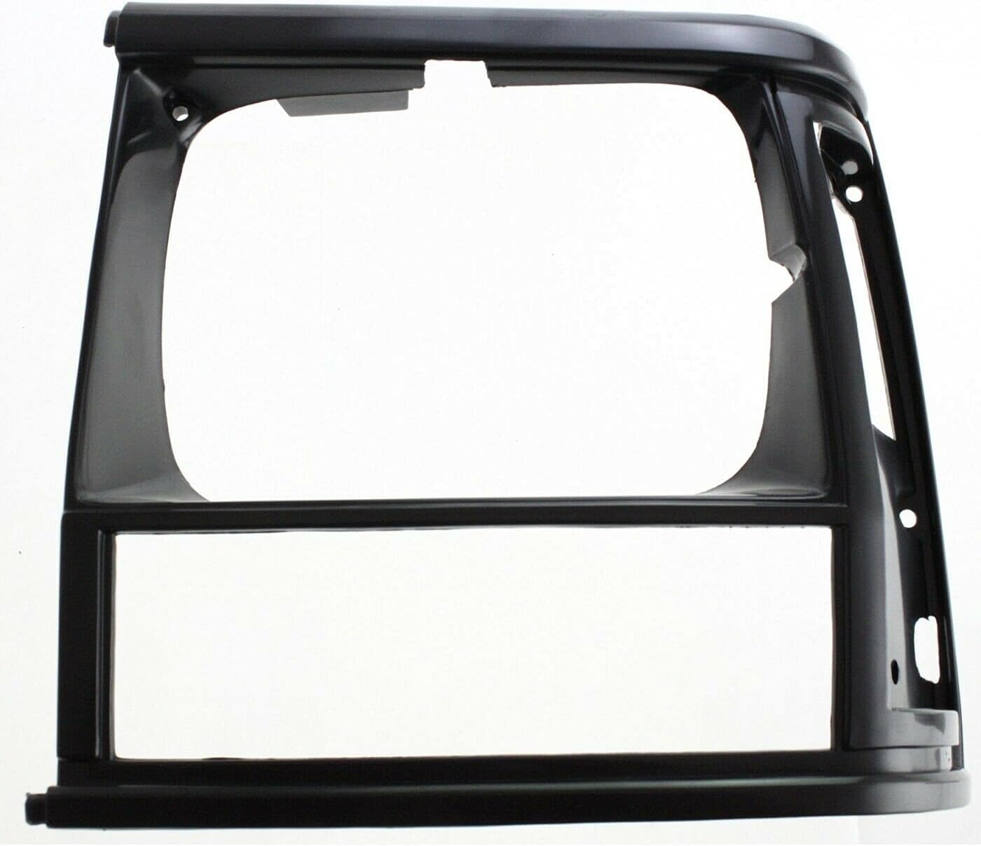 DAT AUTO PARTS Front Left Driver Side Head Light Door Fits 1991-1996 Jeep Cherokee Midsize and 1991-1992 Jeep Comanche, Single Headlight Type, Black Paintable Plastic, CH2512124 5BL63KW7 5DV51TZZ