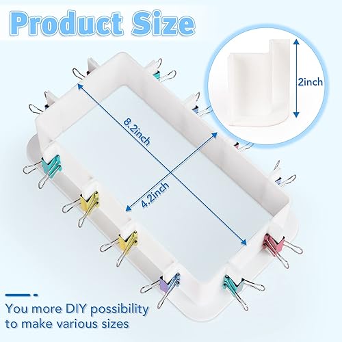Miniatura 5 de Echaprey Kit de fabricación de moldes de silicona de carcasa ajustable para hacer tus propios moldes de silicona molde de silicona para hacer moldes