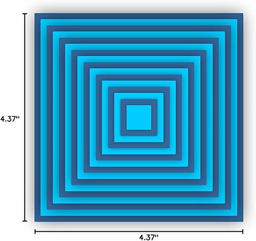 Miniatura 8 de Troqueles para álbumes de recortes, marco de capas de corte de metal para hacer tarjetas, plantilla de perforación de manualidades de papel,