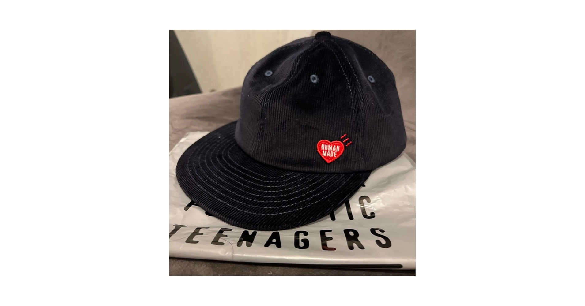 HUMAN MADE ブラックキャップ　ヒューマンメイド　キャップ HUMAN MADE（ヒューマンメイド）キャップ 黒 サイズ:- メンズ