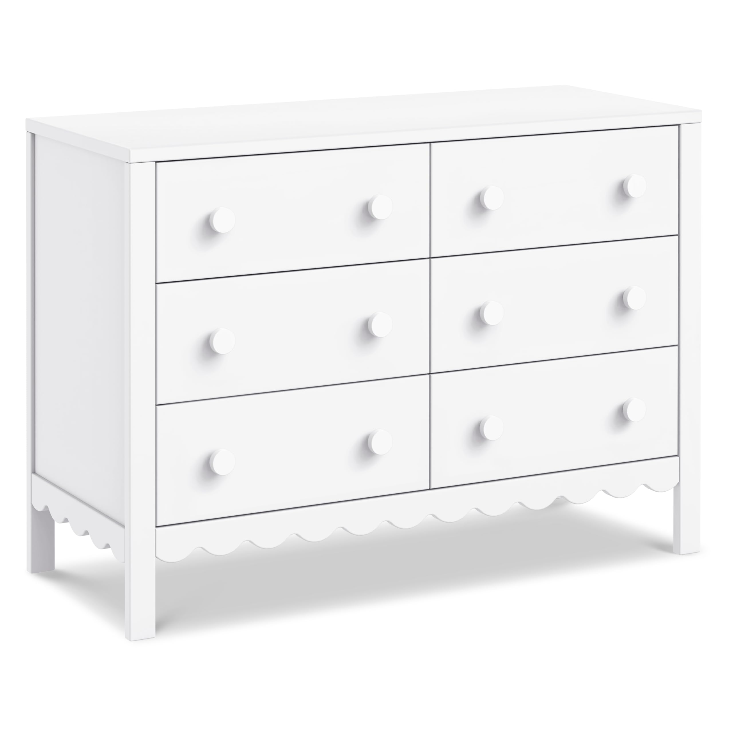 Davinci Sammy Scallop 6-Drawer Dresser