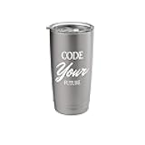 Code Your Future - Inspirational Stainless Steel Insulated Tumbler