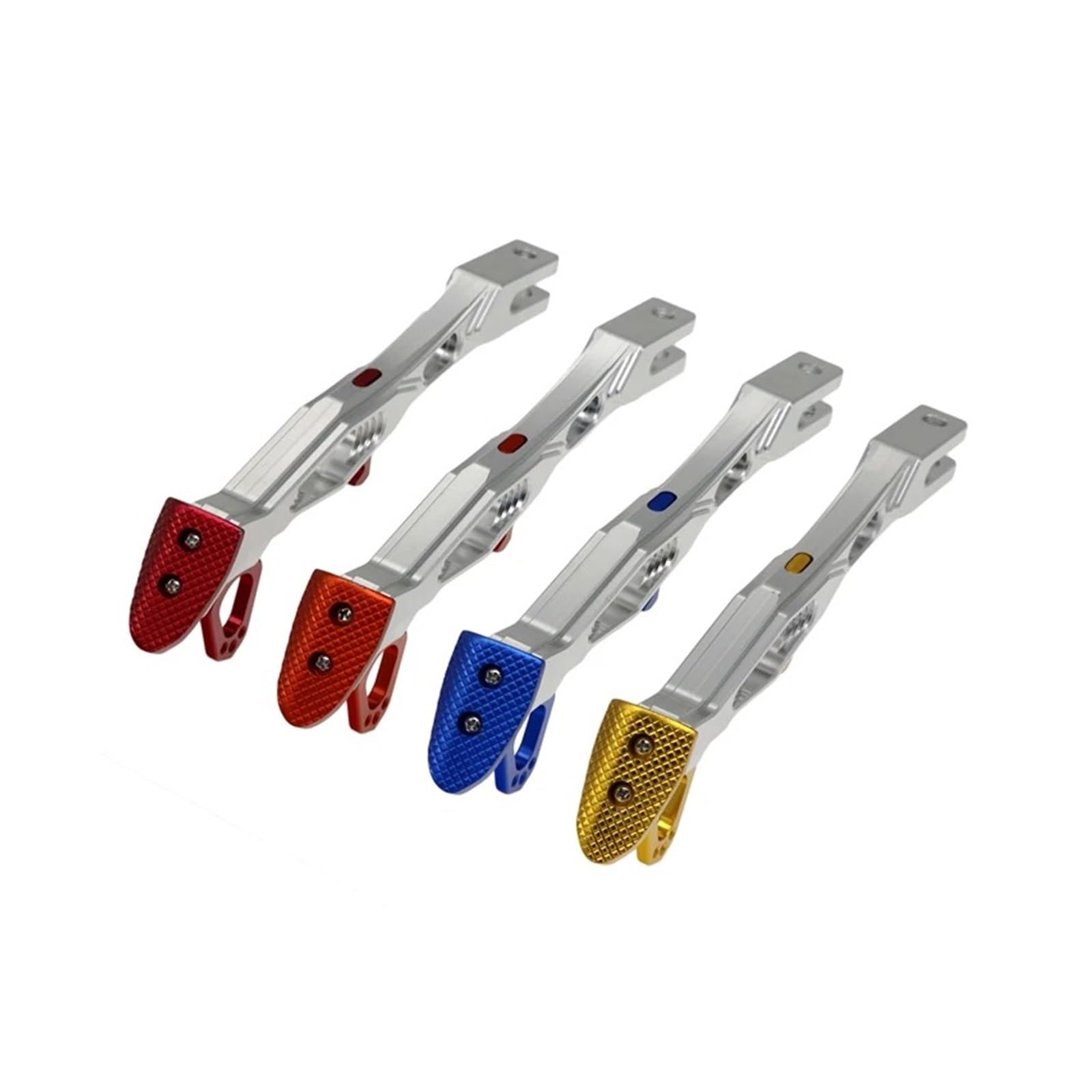 Piastra cavalletto moto CNC Lega di alluminio (Rosso)